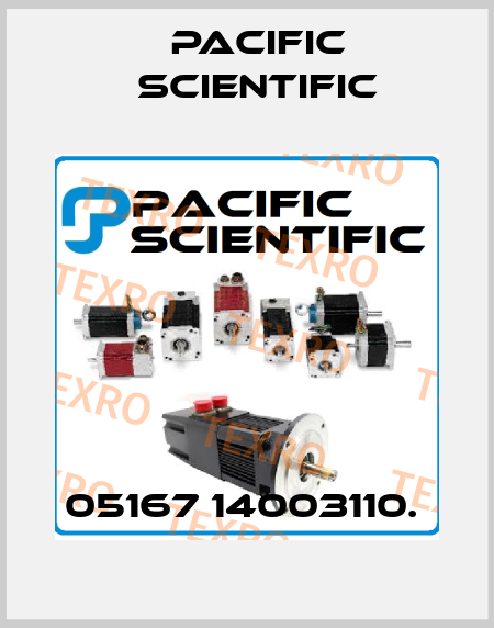 05167 14003110.  Pacific Scientific
