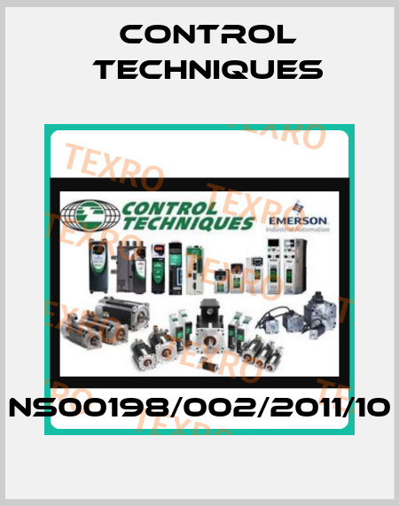 NS00198/002/2011/10 Control Techniques