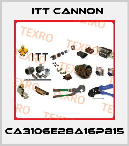 CA3106E28A16PB15 Itt Cannon