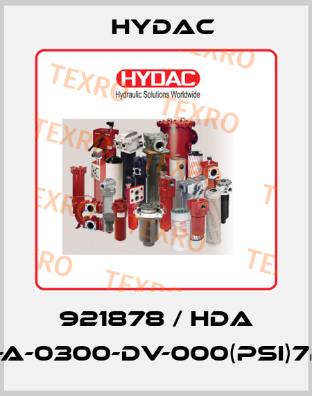 921878 / HDA 47F9-A-0300-DV-000(PSI)72inch Hydac