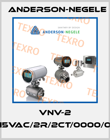 VNV-2 /115VAC/2R/2CT/0000/00 Anderson-Negele