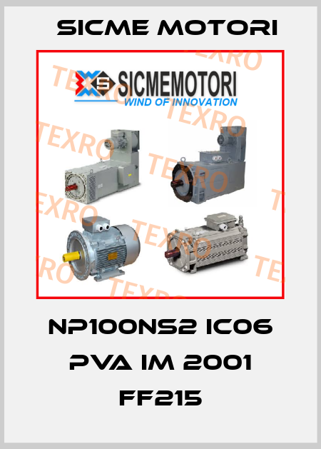 NP100NS2 IC06 PVA IM 2001 FF215 Sicme Motori