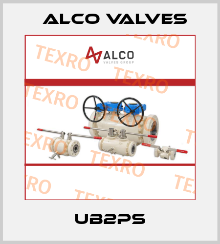 UB2PS Alco Valves