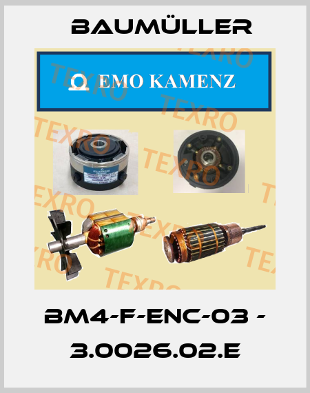 BM4-F-ENC-03 - 3.0026.02.E Baumüller