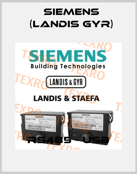 RS485 - USB Siemens (Landis Gyr)