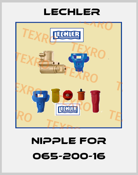 nipple for 065-200-16 Lechler