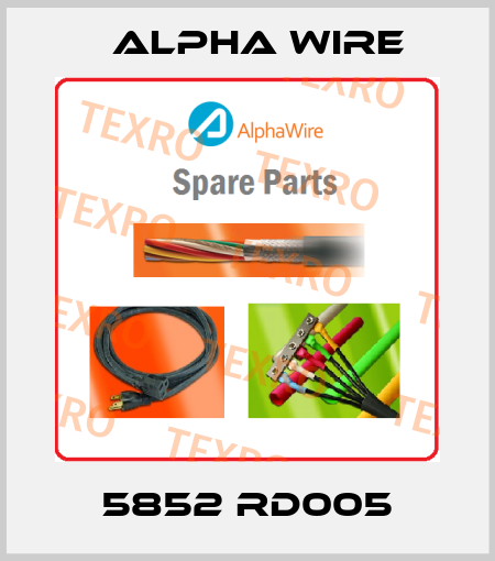 5852 RD005 Alpha Wire