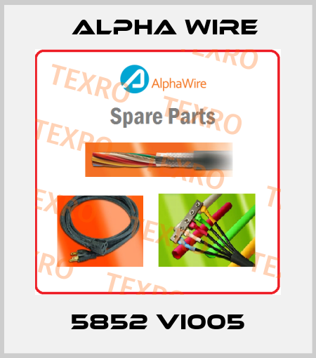 5852 VI005 Alpha Wire