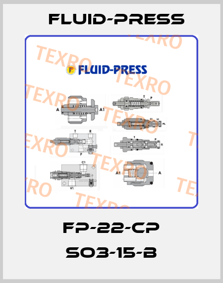FP-22-CP SO3-15-B Fluid-Press
