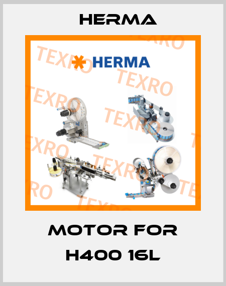 Motor for H400 16L Herma