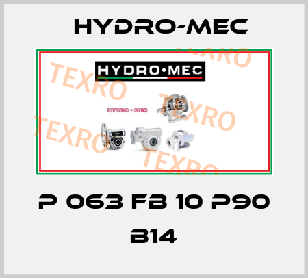 P 063 FB 10 P90 B14 Hydro-Mec