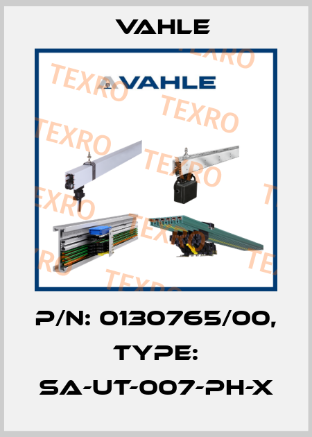 P/n: 0130765/00, Type: SA-UT-007-PH-X Vahle