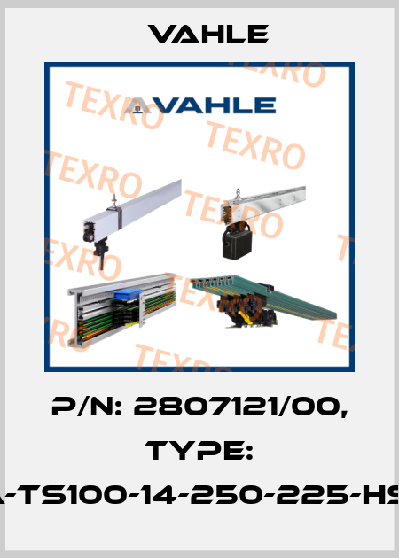 P/n: 2807121/00, Type: SA-TS100-14-250-225-HS-2 Vahle