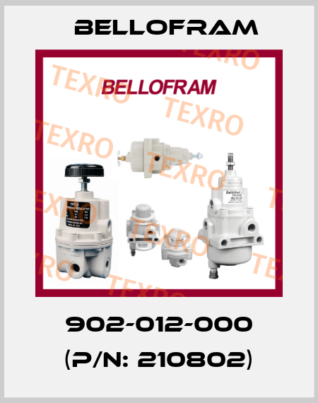902-012-000 (P/N: 210802) Bellofram