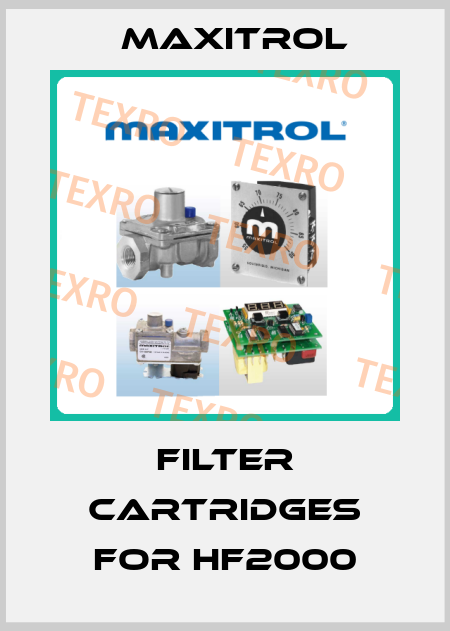Filter cartridges for HF2000 Maxitrol