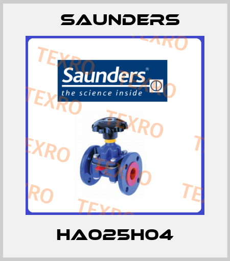 HA025H04 Saunders