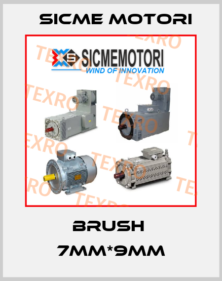 brush  7mm*9mm Sicme Motori