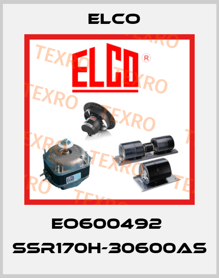 EO600492  SSR170H-30600AS Elco