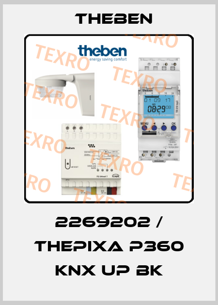 2269202 / thePixa P360 KNX UP BK Theben