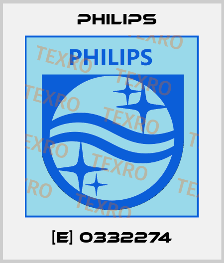 [E] 0332274 Philips