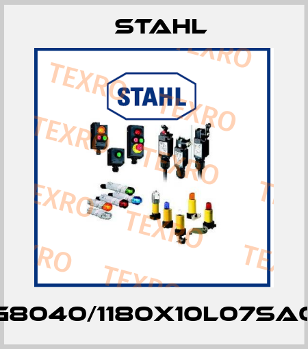 KG8040/1180X10L07SA08 Stahl
