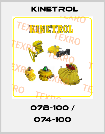 07B-100 / 074-100 Kinetrol