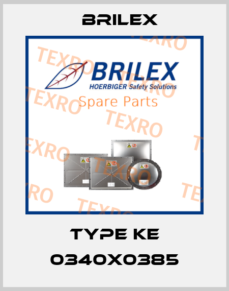 Type KE 0340x0385 Brilex