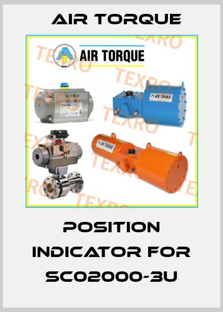 position indicator for SC02000-3U Air Torque