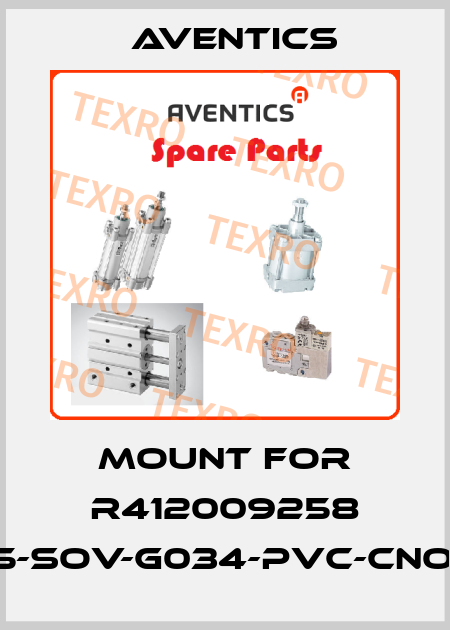 mount for R412009258 (AS5-SOV-G034-PVC-CNOMO) Aventics