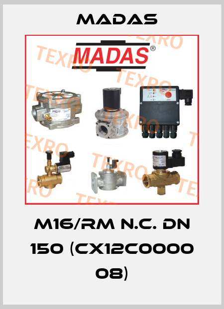 M16/RM N.C. DN 150 (CX12C0000 08) Madas