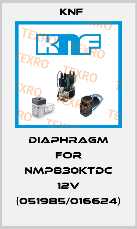 Diaphragm for NMP830KTDC 12V (051985/016624) KNF