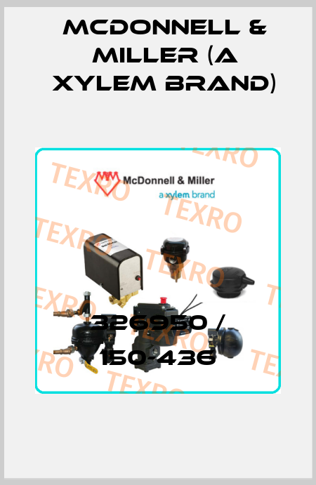 326950 / 150-436 McDonnell & Miller (a xylem brand)