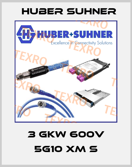 3 GKW 600V 5G10 XM S Huber Suhner