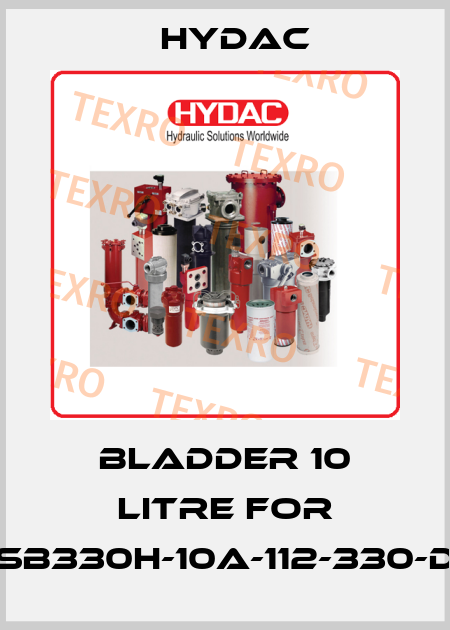BLADDER 10 LITRE for SB330H-10A-112-330-D Hydac
