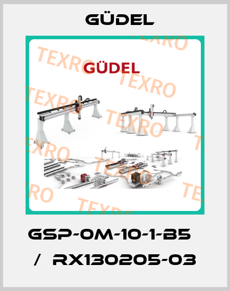 GSP-0M-10-1-B5   /  RX130205-03 Güdel