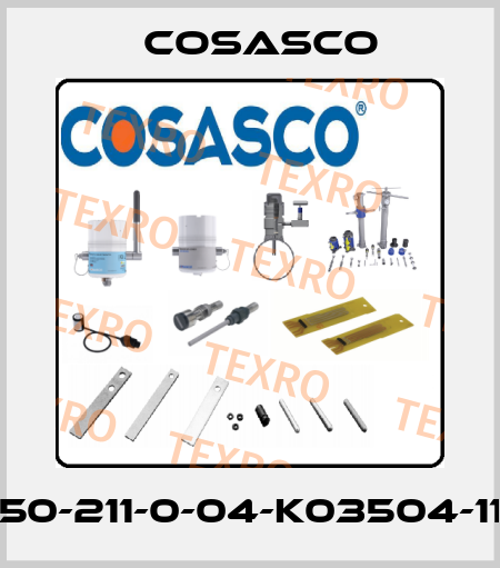 50-211-0-04-K03504-11 Cosasco