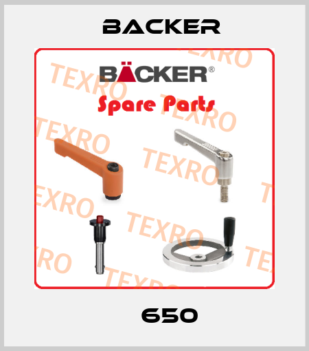 ТР650 Backer