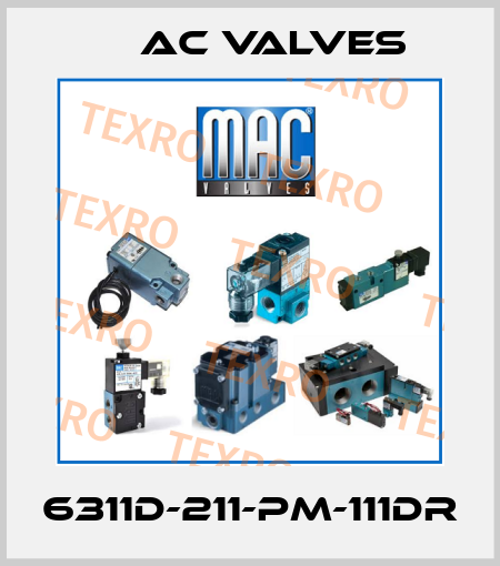 6311D-211-PM-111DR МAC Valves