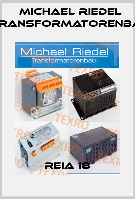 REIA 18 Michael Riedel Transformatorenbau