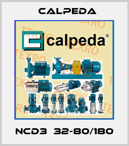 NCD3  32-80/180 Calpeda