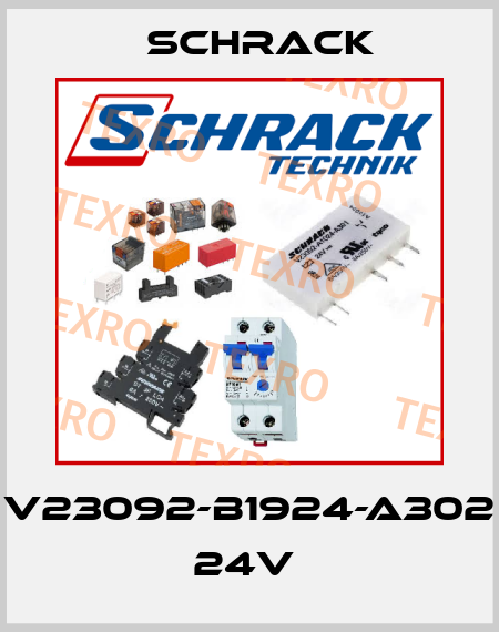 V23092-B1924-A302 24V  Schrack