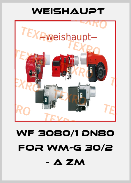 WF 3080/1 DN80 for WM-G 30/2 - A ZM Weishaupt