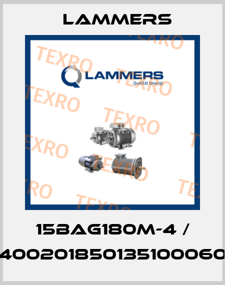 15BAG180M-4 / 04002018501351000600 Lammers