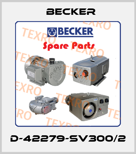 D-42279-SV300/2 Becker