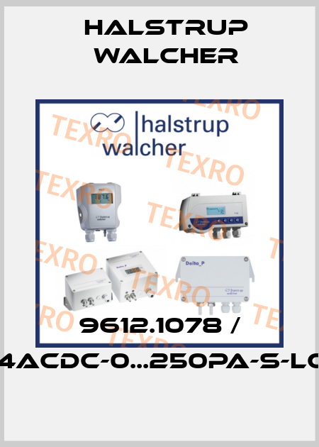 9612.1078 / P26-1-24ACDC-0...250Pa-S-LC-0-0-S-I Halstrup Walcher