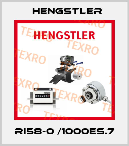 RI58-0 /1000ES.7 Hengstler