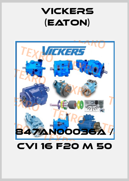 847AN00036A / CVI 16 F20 M 50 Vickers (Eaton)