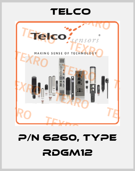 p/n 6260, Type RDGM12 Telco