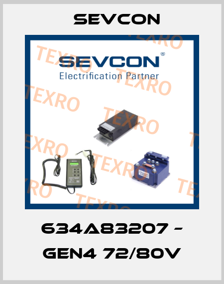 634A83207 – GEN4 72/80V Sevcon