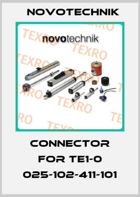 connector for TE1-0 025-102-411-101 Novotechnik